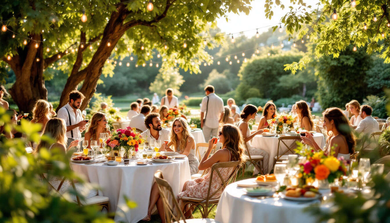 Idées pour organiser une garden-party réussie