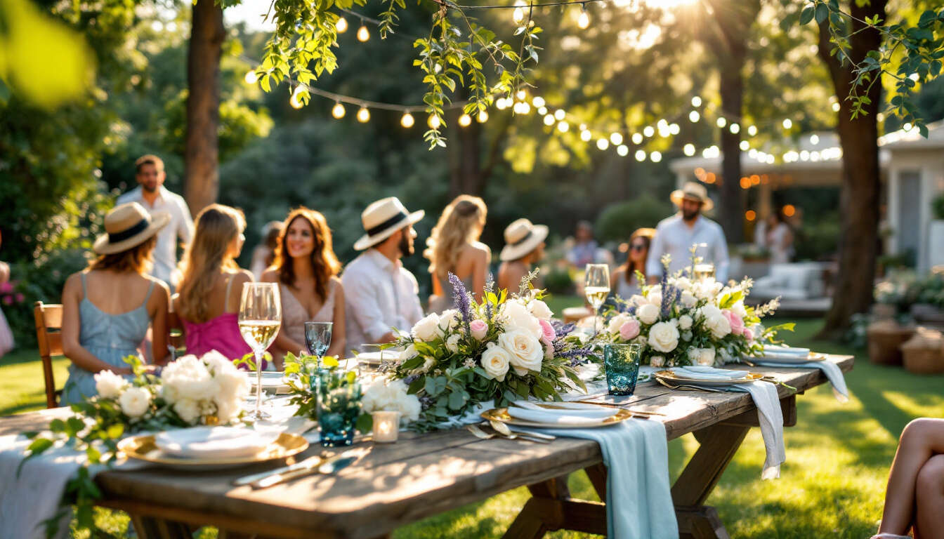 Idées Décoration pour une Fête au Jardin