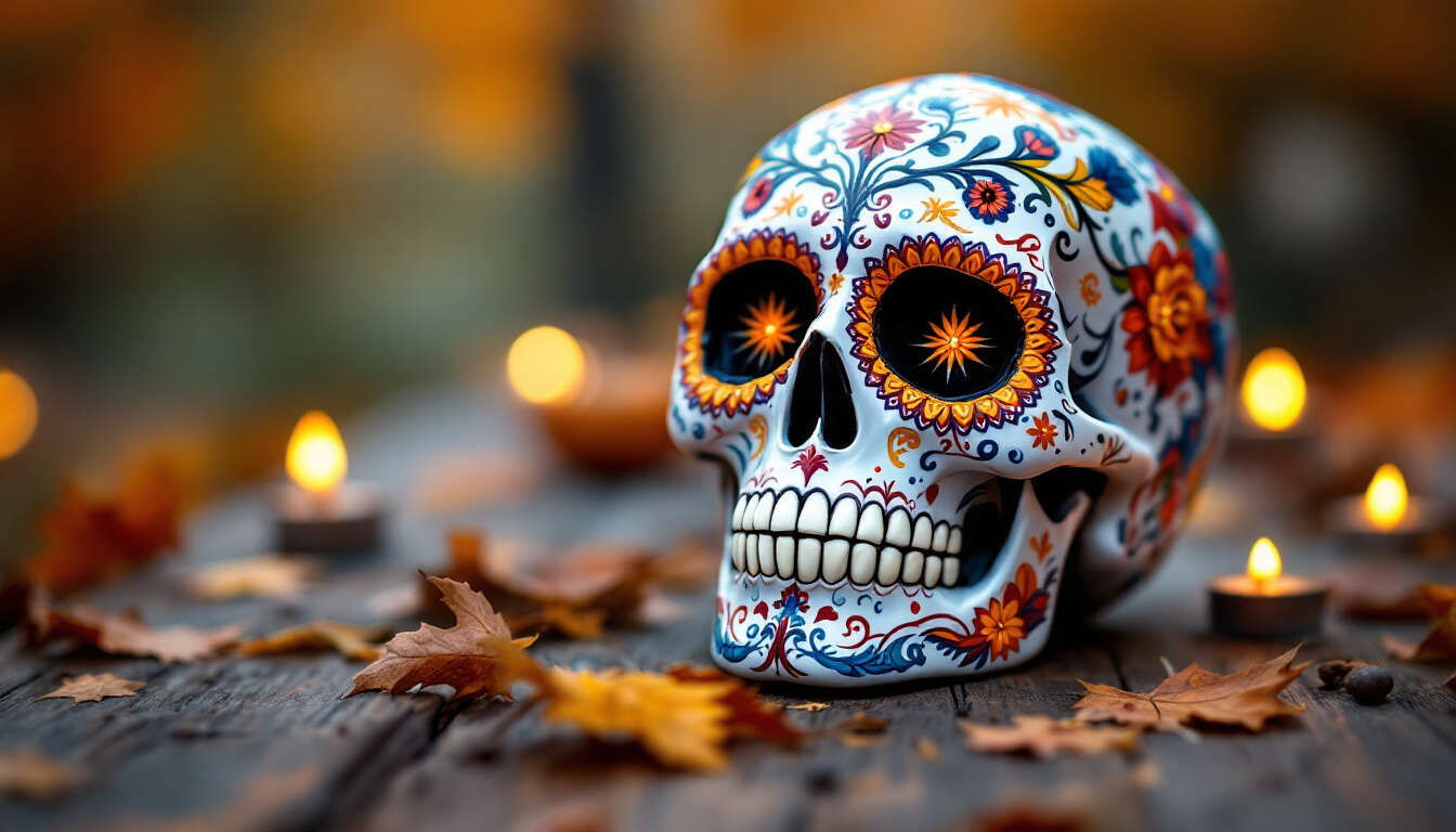 DIY : comment customiser des crânes pour Halloween ?