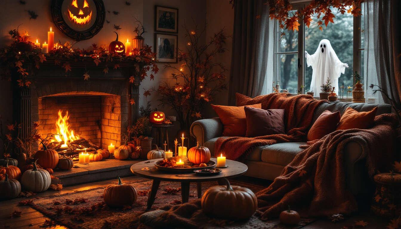 Décoration d'Halloween : idées automnales créatives