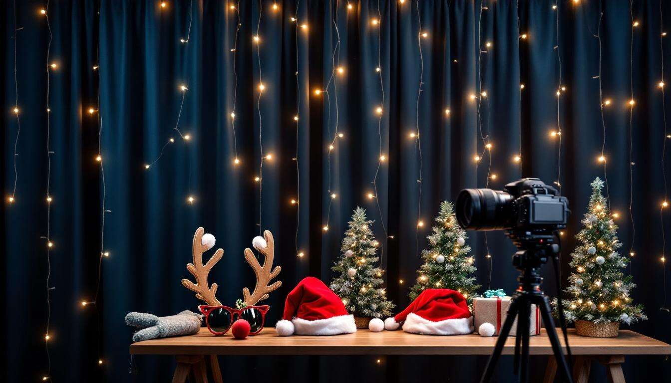 Photobooth : animation Incontournable pour Noël en Entreprise