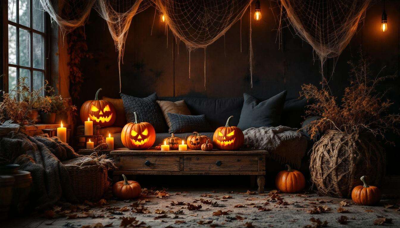 Idées de décoration Halloween à faire soi-même