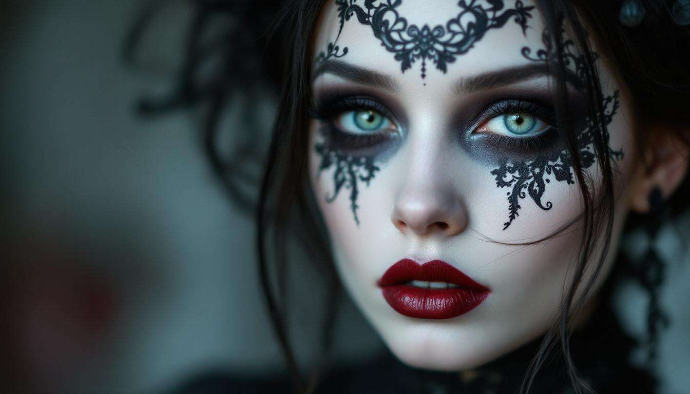 Maquillage Poupée Gothique : guide Rapide et Efficace
