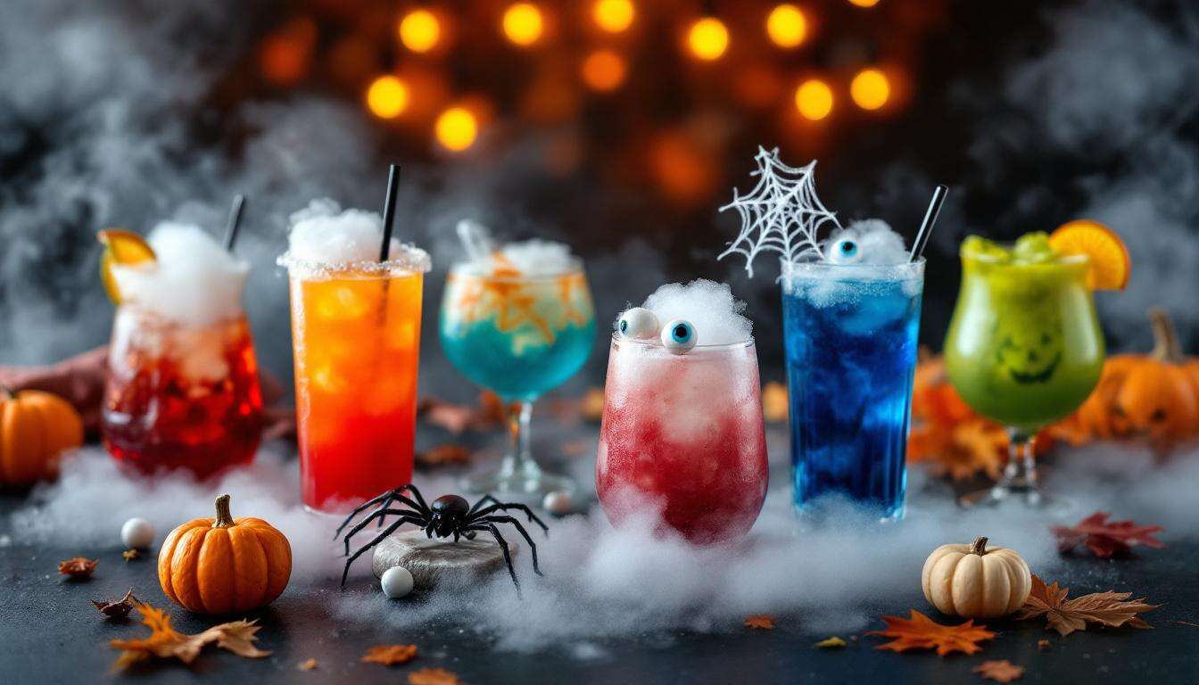 Astuces de présentation pour boissons d'Halloween