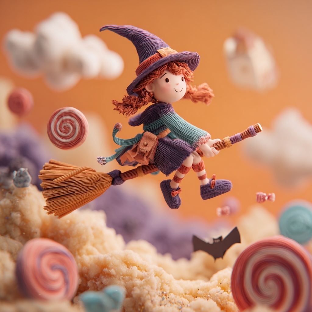 Balai de sorcière Halloween : l’idée créative pour distribuer les bonbons autrement