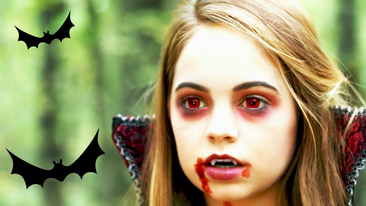 Tuto maquillage petit vampire